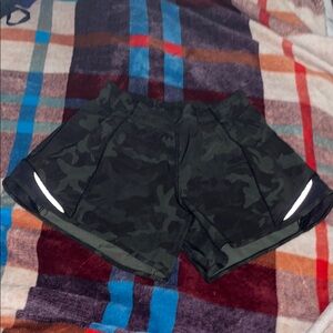 Lululemon Athletica Black Performance Athletic Shorts